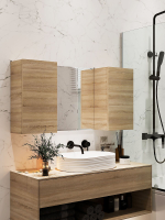 Шкаф универсальный навесной HOME Simple 54*20*30 Черный