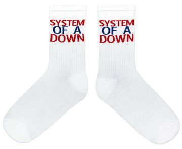 Носки System Of A Down белые (1060)
