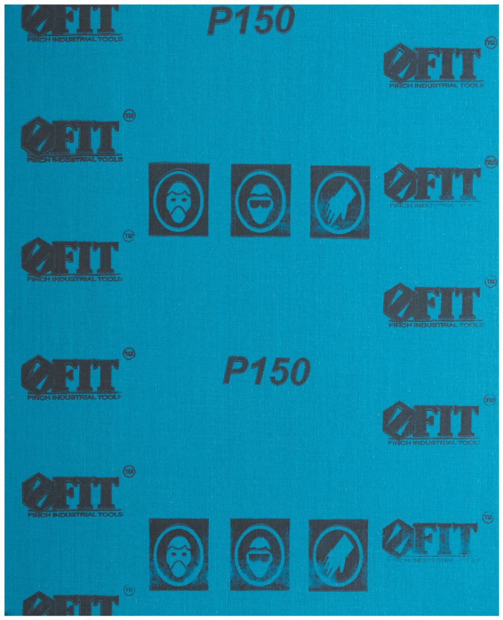 Листы шлифовальные водостойкие на тканевой основе, алюминий-оксидные, Профи 230х280 мм, 10 шт. Р 150, 38197