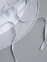 Панама детская летняя на завязках пляжная