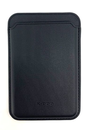 Кожаный чехол - бумажник K-DOO LEATHER WALLET MagSafe черный