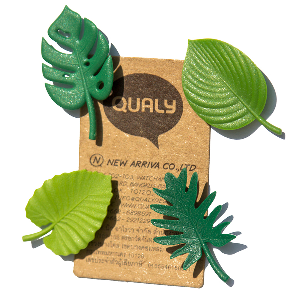 Набор магнитов 4шт Qualy Tropical