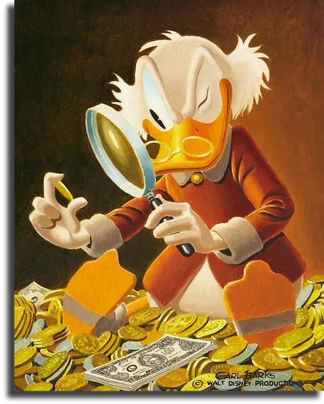 Постер "Скрудж Макдак эксперт"