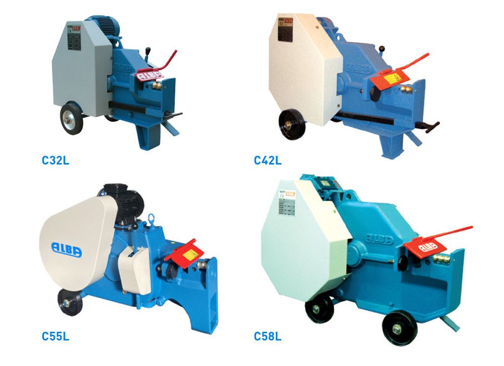 Станок для резки арматуры ALBA C-32L (220 В) - [1.5 кВт / до 32 мм]