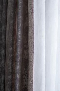 Тюль 275х320 Garda Decor Serik бежевый