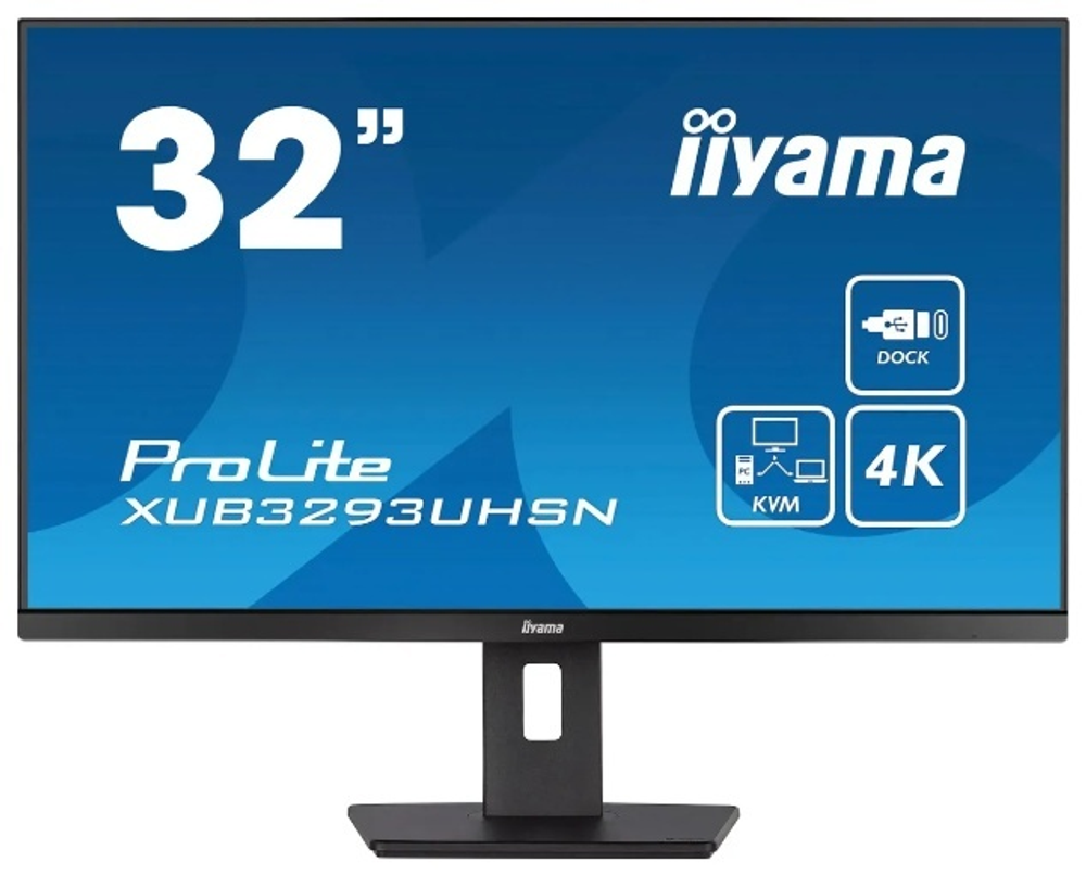 Монитор 31.5&quot; Iiyama PROLITE XUB3293UHSN-B5 черный