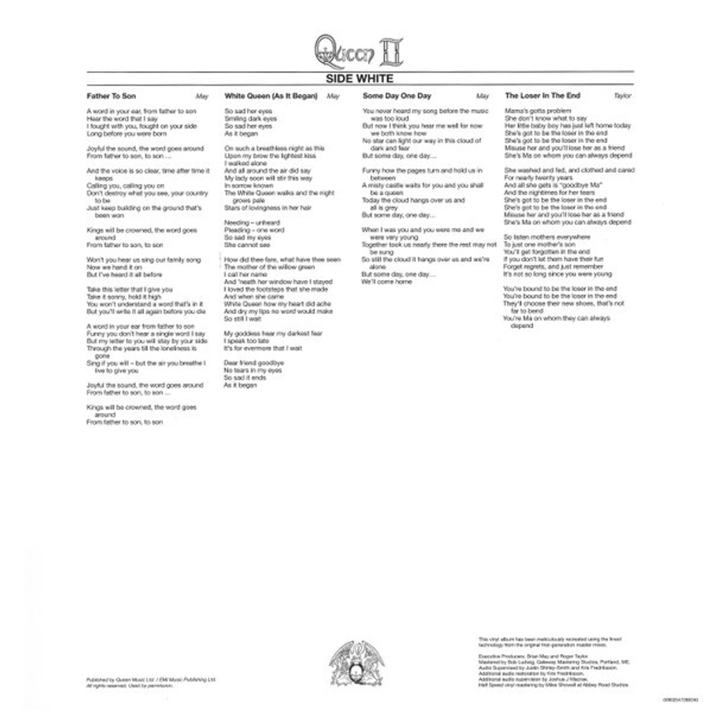 Queen / Queen II (LP)