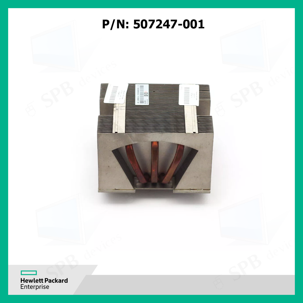 Радиатор HP Heatsink Cooling System 2U HP DL180G6 SE326M1 507247-001, 594891-001
