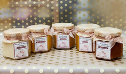Подарок маме. Набор мёда из 5 баночек по 0,150 гр.