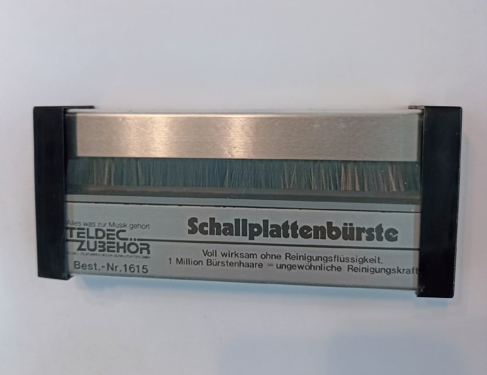 Щетка для очистки виниловых пластинок( Germany 1975) Teldec Telefunken Decca