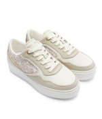 Кожаные кроссовки Tommy Hilfiger - бежевый(FW0FW08121)