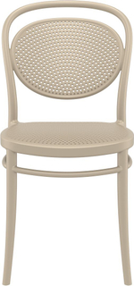 Стул пластиковый Siesta Contract Marcel, бежевый