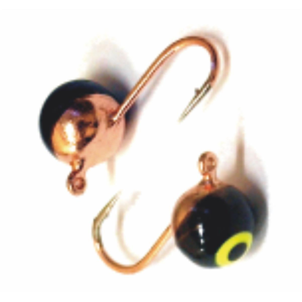 Мормышка вольф Шар с ушком 4мм 0,70гр Cu краш по гальв (MW-2840-1-Cu) Helios