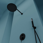 Душевой комплект Sancos Select встраиваемый для душа, цвет черный матовый