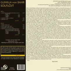 Gunilla von Bahr – Solflojt - AudioNautes LP