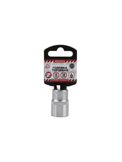 Головка 1/2" 12-и гр. 19 мм L=38 мм, ARNEZI R0310019
