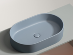 Умывальник чаша накладная овальная (цвет Серо-x