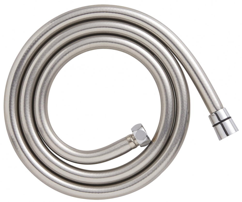 33100 Шланг для биде 100см (СИЛ.СЕР.) HANSEN (50/1шт)