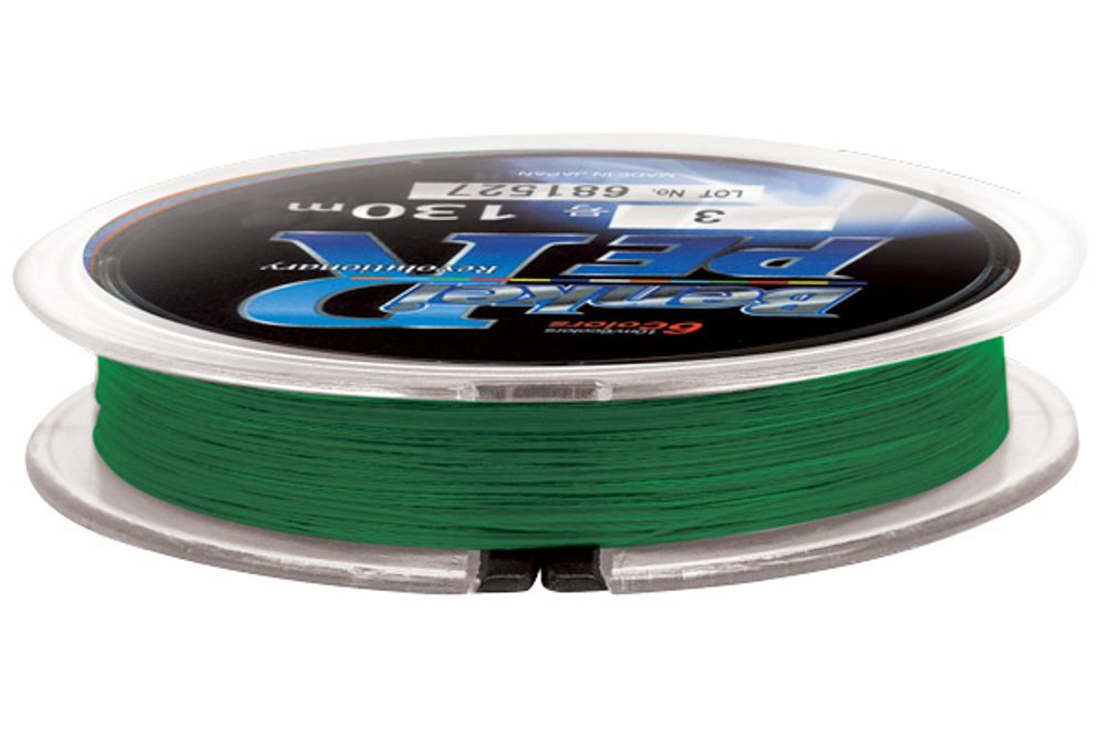 Шнур Benkei PER, 130м, зеленый #2, 0,231мм, 15,8кг