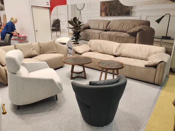 Крутящееся кресло Remy темно-серое