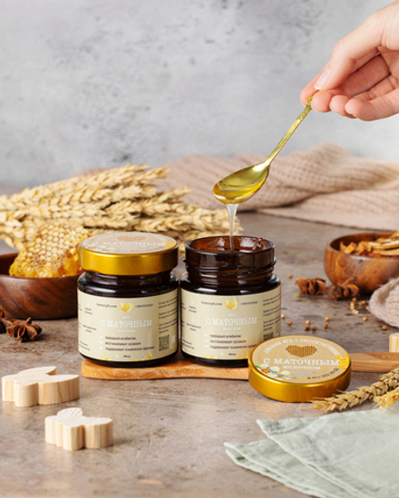Мед с маточным молочком (акация) 2025г