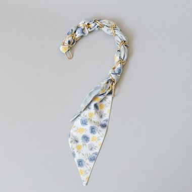 Ручка из цепочки с платком S-31