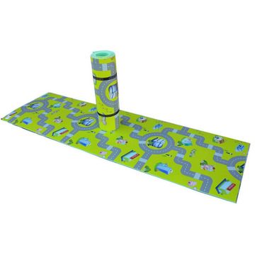 Коврик детский развивающий для йоги и фитнеса Isolon Decor Детство, 200х110х0,8 см