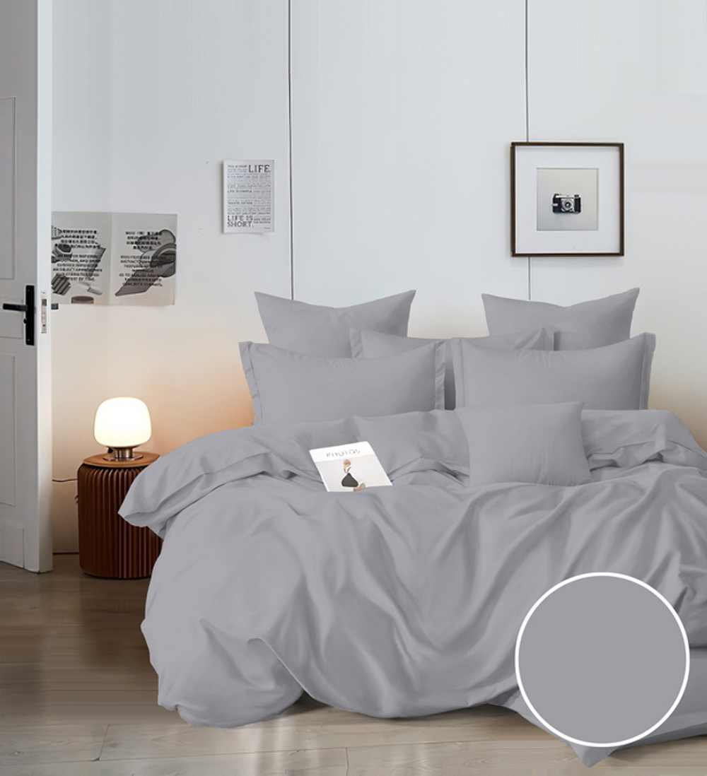 КПБ Дуэт с простыней на рез. 160х200 ПОПЛИН "П4"