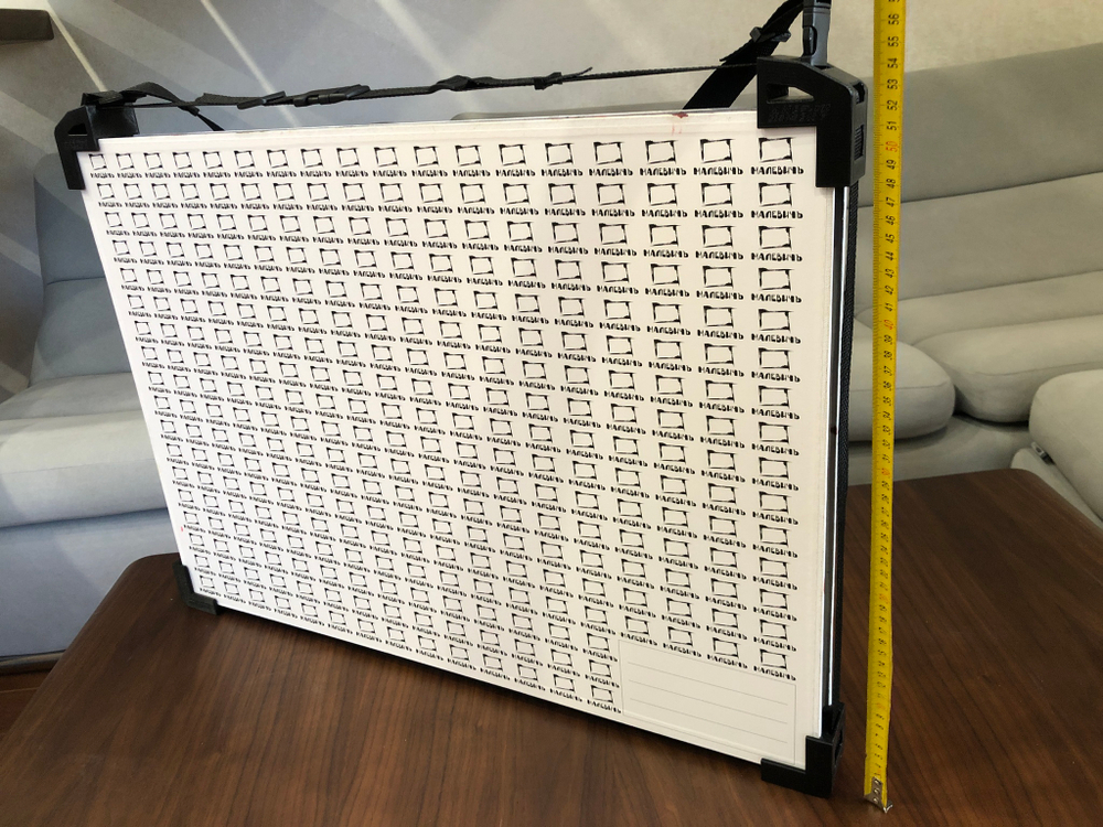 Переноска для холстов на картоне (черная) ANS 4*05 BLACK