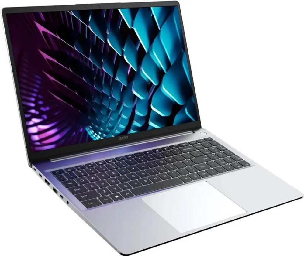 Ноутбук  TECNO MegaBook K16SAA 16 ", Core i5, 16 Гб RAM, 512 Гб SSD, Iris Xe Graphics, Серебристый