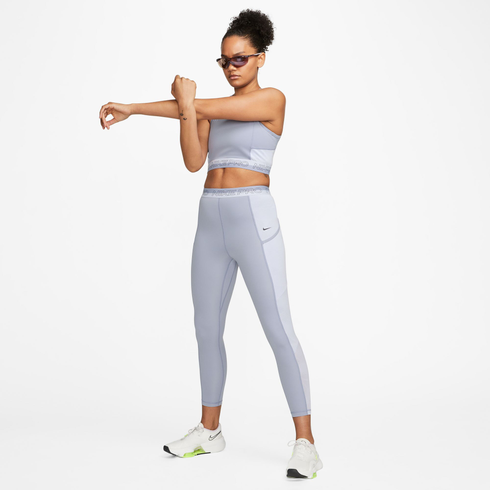 Женские теннисные брюки Nike Dri-Fit Performance High Rise Tight Women - Lilac