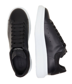 Кожаные кроссовки Alexander McQueen - черный(727388 WHVIT)