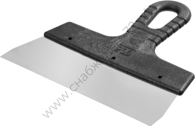 СИБИН 200 мм, пластиковая ручка, нержавеющий, Фасадный шпатель (10079-200)