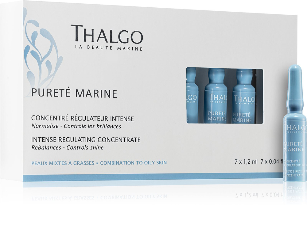 Thalgo Purete Marine Intense Regulating Concentrate - концентрат для жирной и комбинированной кожи /   7x1.2  ml  / GTIN 3525801651086