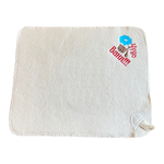 Коврик банный с вышивкой "Чудо баня" 30% шерсть/70% полиэфир