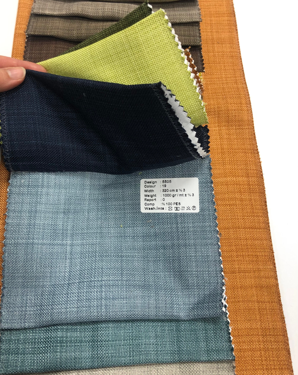 Портьерная ткань dimout фактурный Megara арт. 5505