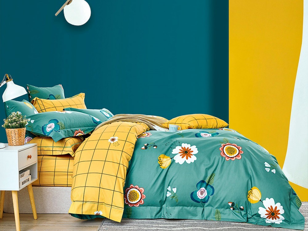 Постельное белье 1.5 спальное Asabella 1468-4S