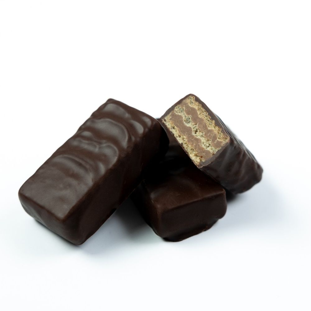 Конфеты Пралине, Вафли, Шоколад (Кофе) Виды Санкт-Петербурга 110 гр - Петербургская Коллекция