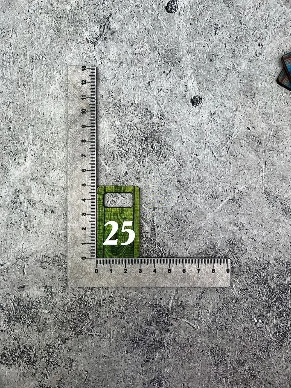 Номерки для гардероба 3х5 см