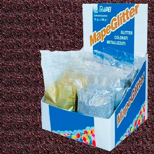 Блестки для затирки Mapei Mapeglitter №207 Brown (коричневый) 0,1кг
