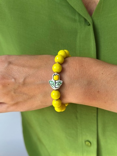Браслет Желтый Тюльпан