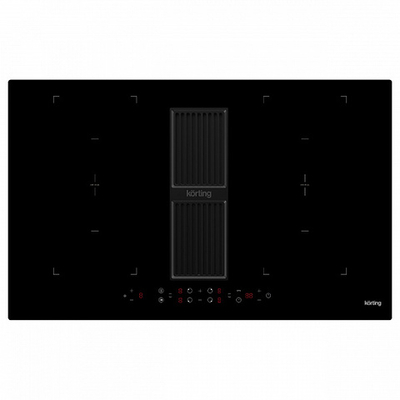 Индукционная варочная панель с интегрированной вытяжкой Korting HIBH 84980 NB