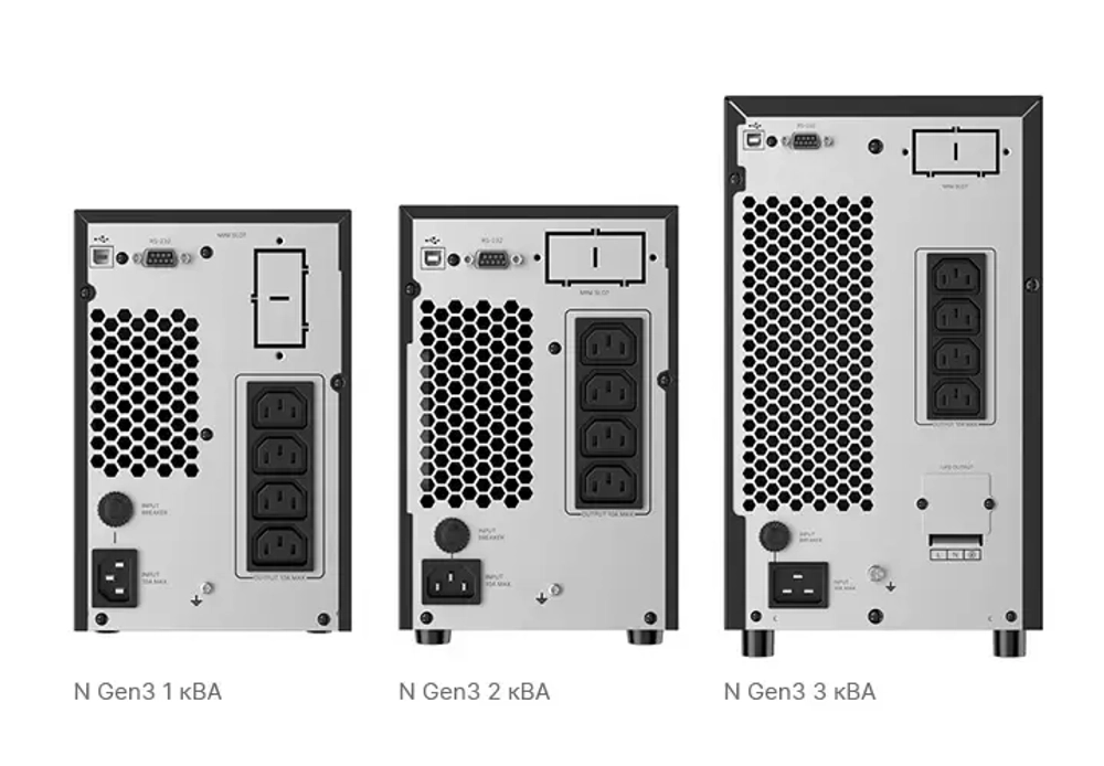 ИБП DELTA N-Series G3 3kVА UPA302N2NX0B035