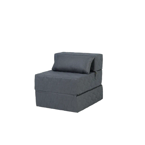 Бескаркасное кресло-кровать (трансформер) BuyDream (джинс)