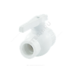 Кран шаровой PP-R комбинированный белый Дн 32х1" Ру25 ВР VALFEX 10144132