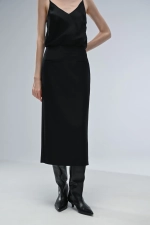 Юбка миди прямая