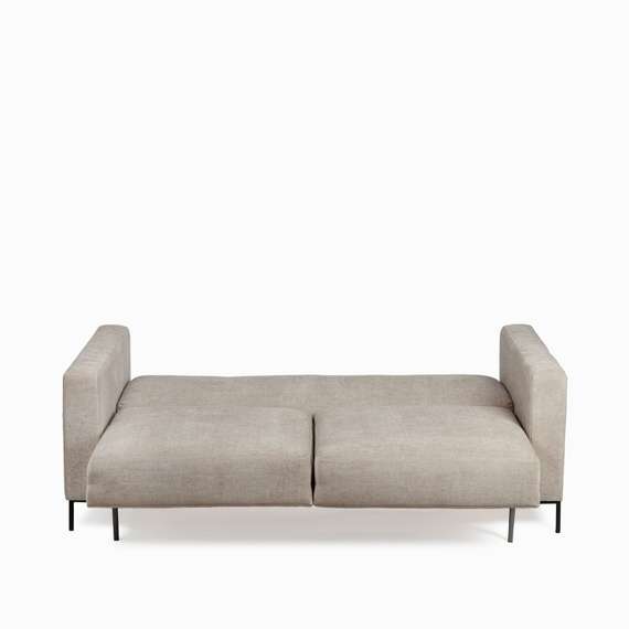 Диван раскладной Newton 230 см, серо-бежевый