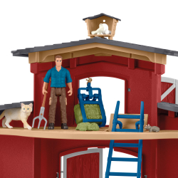 Schleich S 42606 — Большая красная ферма с животными — фото 9