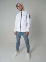 Ветровка худи софтшелл белая Город Горький