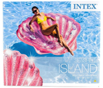 Матрас для плавания "Ракушка" 178*165*27см, (Intex)